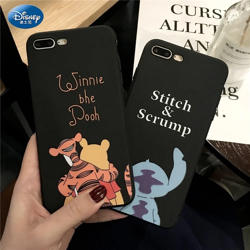 Disney Winnie Phone Cases For Iphone 7plus 8plus X Xs Silicone Phone Back Covers Cute Cartoon Shells Zz0422 8 Phone Case Covers Aliexpress