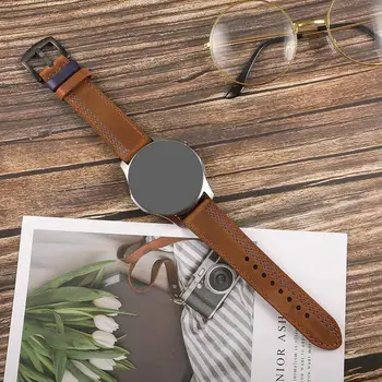 

New Quality Genuine Leather Watch Band Strap For Samsung Galaxy 42 Watch Straps Universal Replacement Quick /46mm T3C2