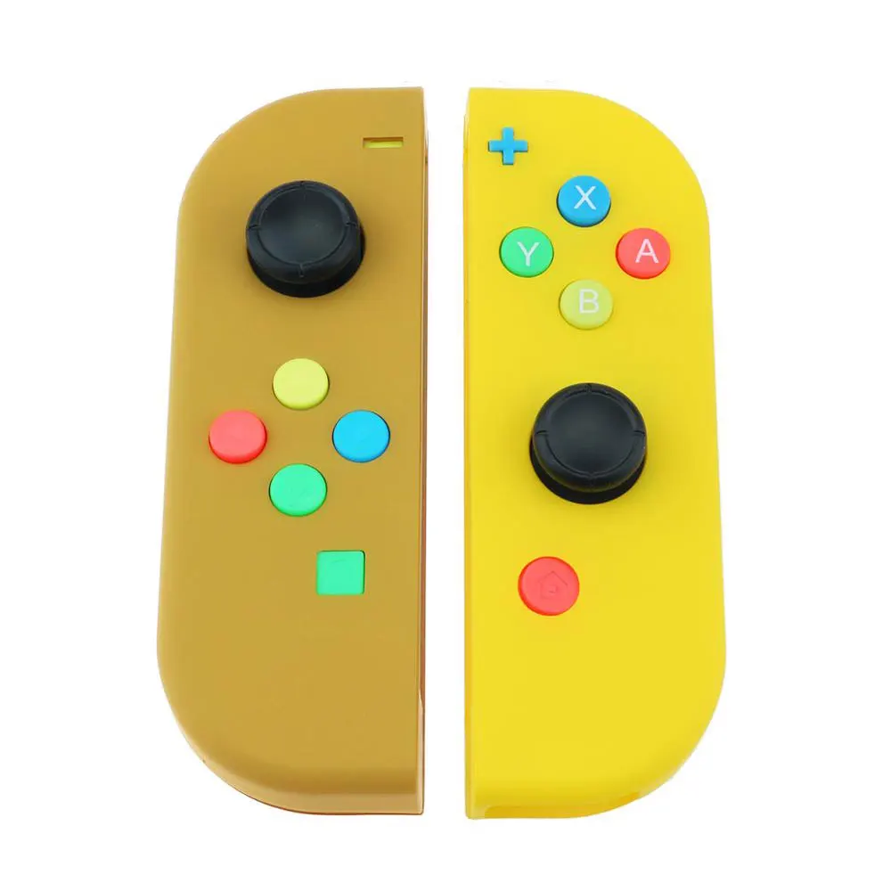 GF ChengHaoRan для nintendo Switch NS Joy-Con контроллер корпус Оболочка Чехол с джойстиком, Левая Правая кнопка, отвертка - Цвет: GF