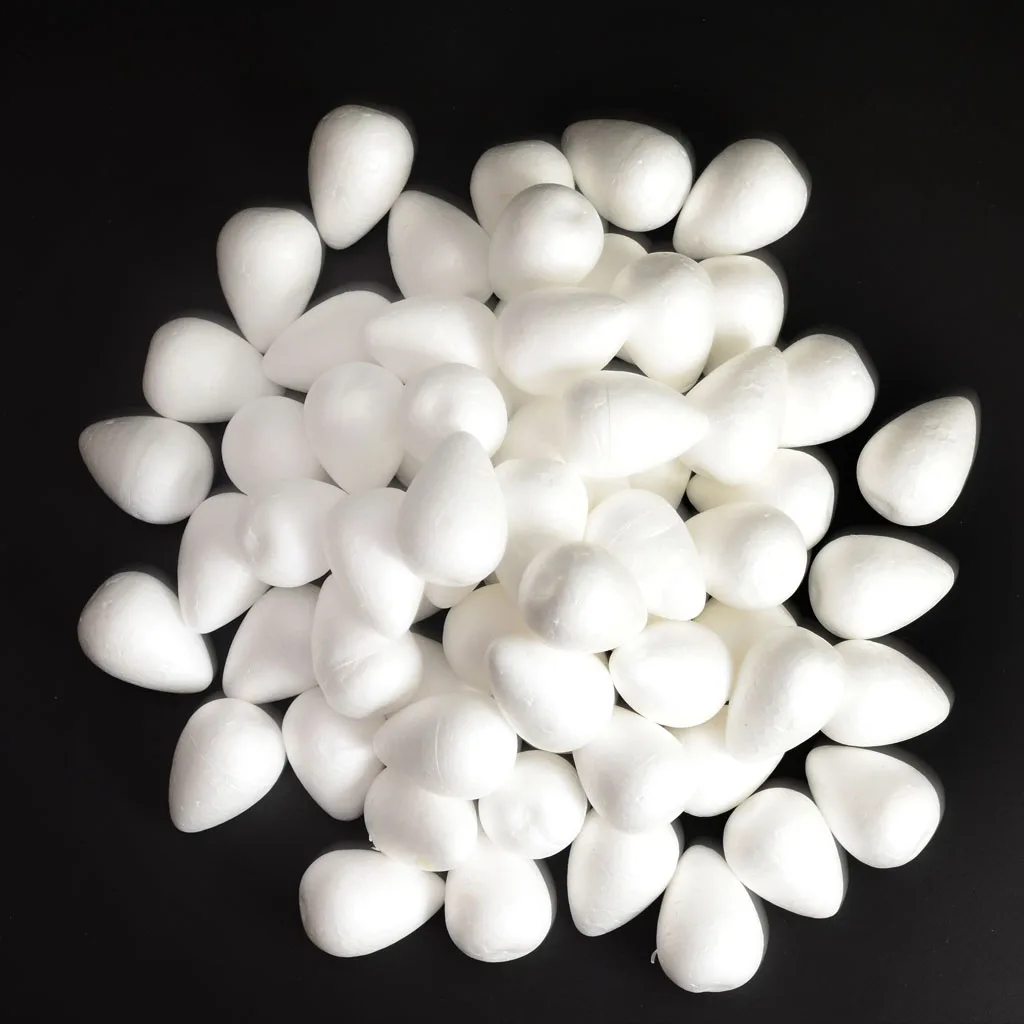 Hot Sale White Foam Flower Stamen Rose Bud For Nylon Stocking Flower Bouquet Accessories Wedding Home Decorative Flowers