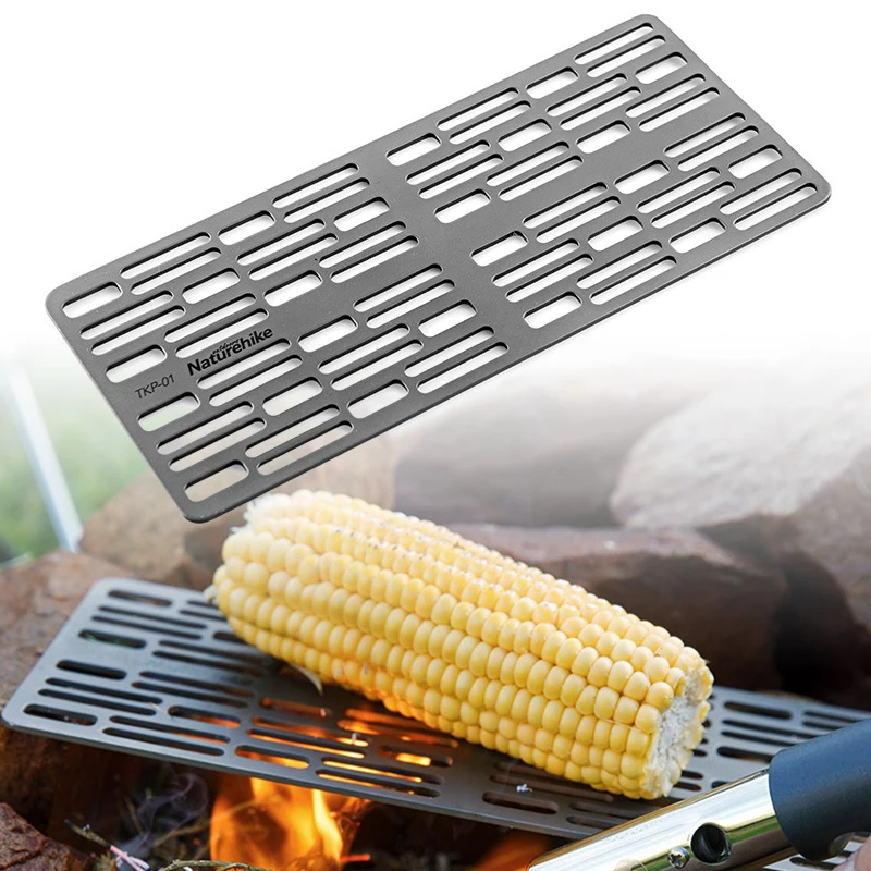 

Titanium BBQ Grill Mat Cooling Rack Non-stick Baking Rack Grill with Carry Bag