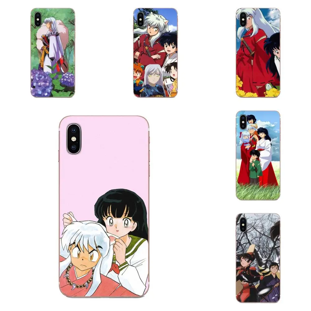 Soft Case Cover For Galaxy J1 J2 J3 J330 J4 J5 J6 J7 J730 J8 2015 2016 2017 2018 mini Pro Cute Anime Inuyasha | Мобильные телефоны