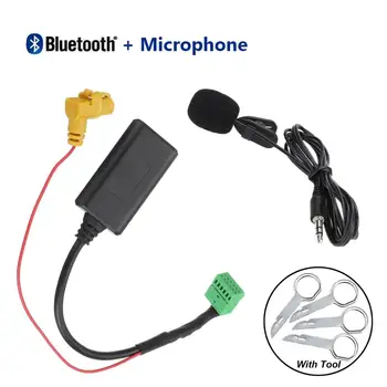 

Car Bluetooth Module AUX-in Audio Adapter + Tool & Microphone For MMI 3G AMI Audi Q5 A6 A4 Q7 A5 S5