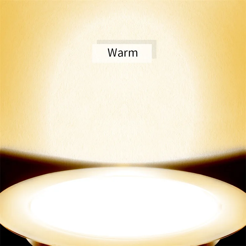 Dozzlor AC 220-240V LED Ceiling Downlight Dimmable /NO Diammable Light 3W 5W 7W Smart light For Livingroom Hotel And Company