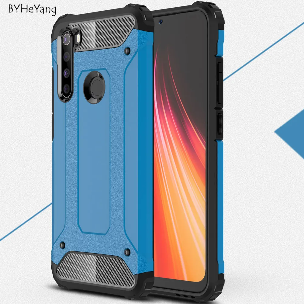 Чехол для Xiaomi Redmi Note 8 силиконовые противоударные тонкие жесткие прочные