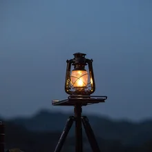 Lámpara de queroseno tradicional americana, farol para acampar, linterna para exteriores, lámpara de aceite antigua