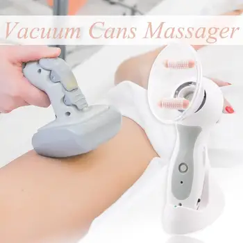 

Electric Breast Massage Relaxation Suction Cup Enhancer Anti-Cellulite Interchangeable Cup Rollers Easy to Carry