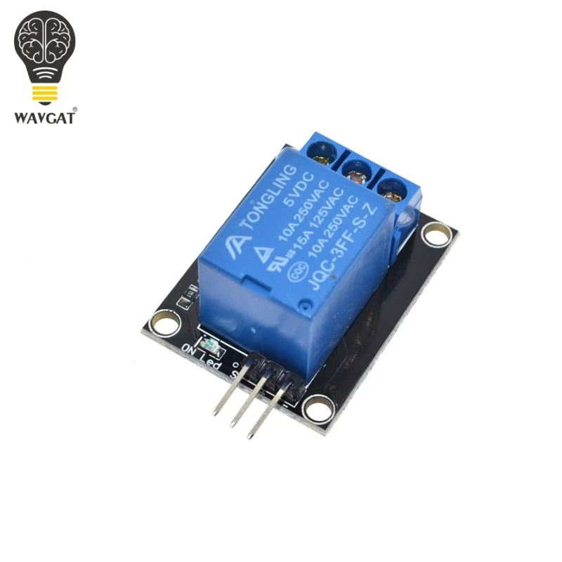 Релейный модуль для arduino 1-канальный KY-019 PIC AVR DSP ARM Arduino WAVGAT | Электронные компоненты