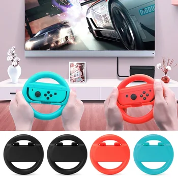 

Bevigac 1 Pair=2pcs Racing Game Controller Gamepad Steering Wheel for Nintendo Switch Nintend NS Gaming Accessories