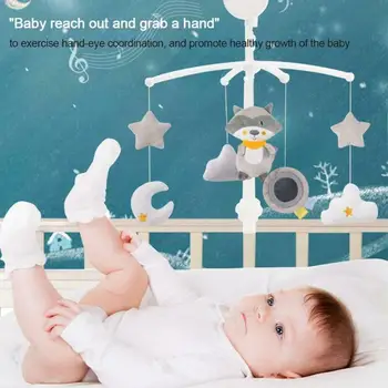 

Baby Rattles Baby Crib Mobile Toy Bed Bell Baby Toys 0-12 Months Newborn Infant Toddler Kids Bed Bell Oyuncak Toddler Rattle toy