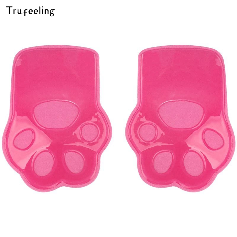 

Trufeeling Cat Claw Shaped Women Breast Sticker Reusable Invisible Silicone Strapless Bra Breast Lifting Adhesive Nipple Cover
