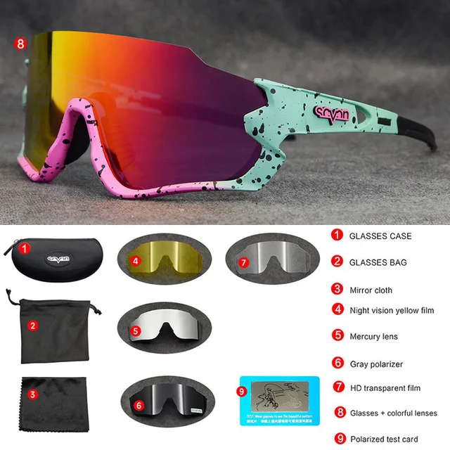 US $12.99 MTB Bicycle Cycling Glasses TR90 Oculos Ciclismo Bike cycling goggles Polarized Cycling Sunglasses 