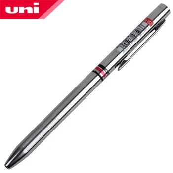 

1pcs Japan UNI Ballpoint Pen SE-800 Metal Rod Rotate Two Color Ballpoint Pen 0.7MM Black + Red Ballpoint Pen Turn Pen