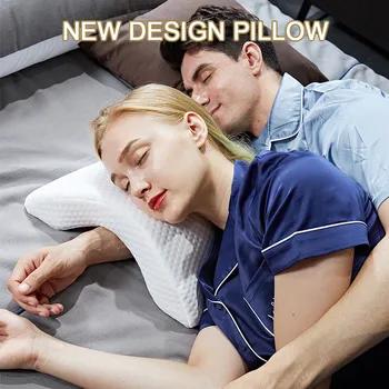 

Memory Foam Bedding Pillow Anti-pressure Hand Pillow Neck Protection Slow Rebound Multifunction Pillow Home Silk Couple Pillow
