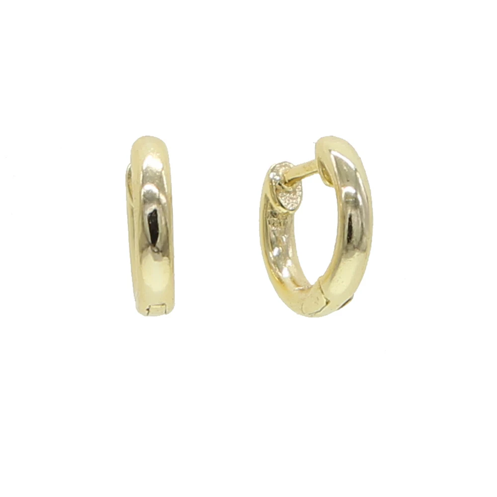Настоящее серебро 925 пробы, маленькие серьги-кольца huggie, покрытые золотом, полировка, простой крошечный обод кольцо, серьги, ювелирные изделия