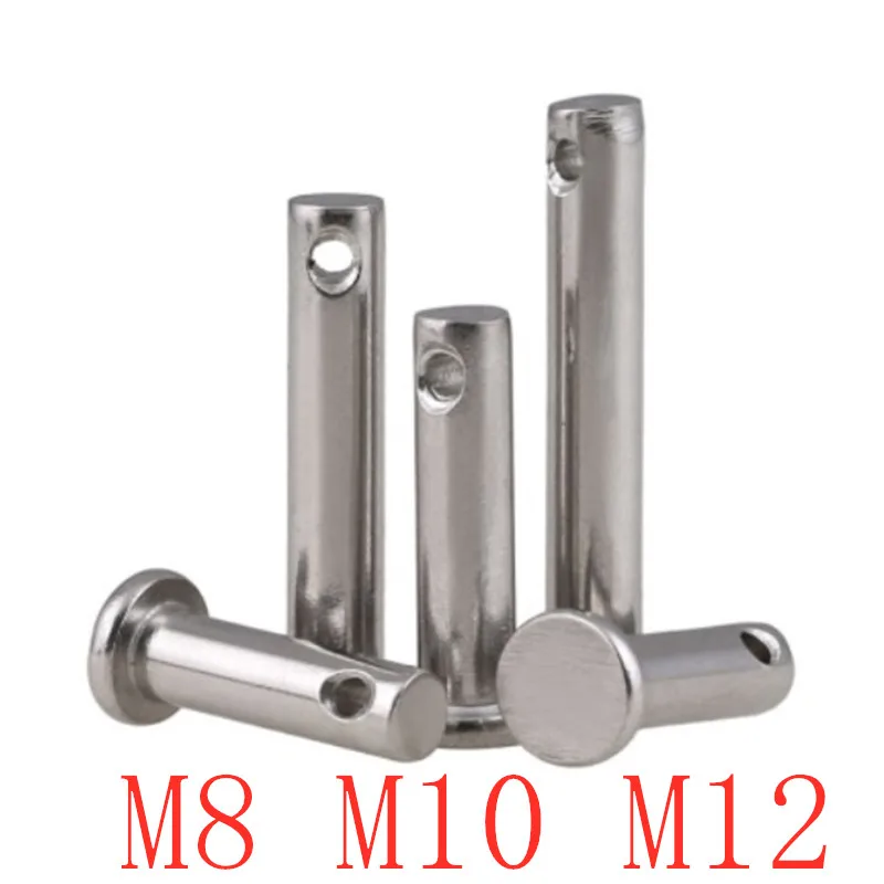 304 Acero Inoxidable-Gancho De Seguridad Pines para retener R Clips /& Split Pins-M6 M8 M10
