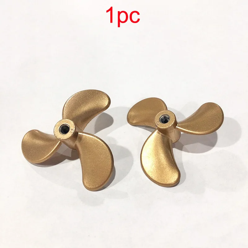 1PC Full Immersion Zinc Alloy Propeller 3 Blades Dia 43.5mm Aperture