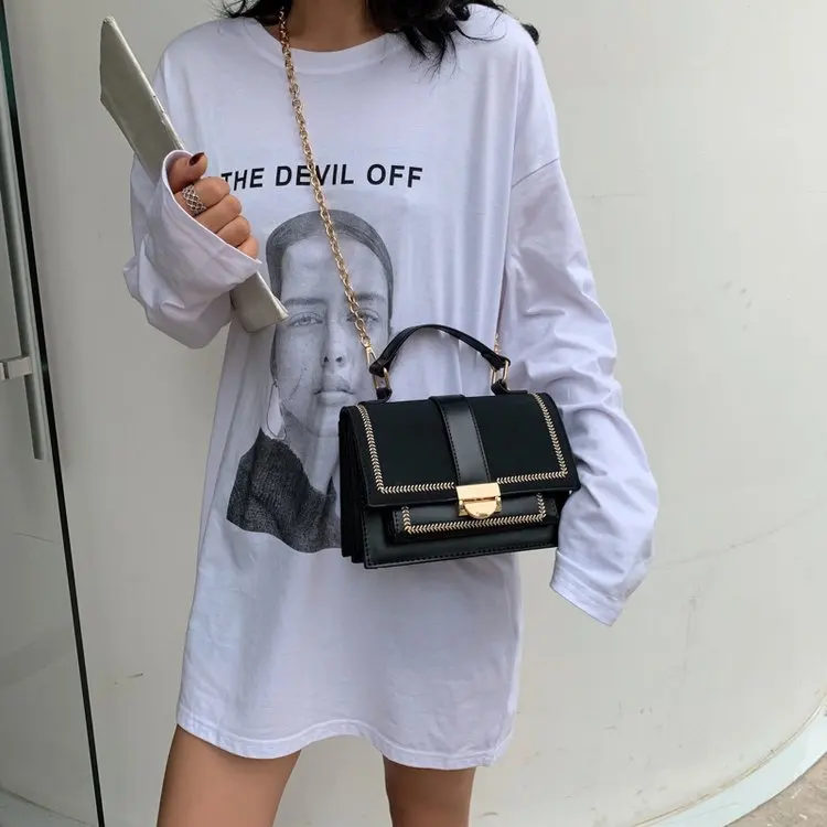 Luxury Girls Fashion Small Crossbody Bag Brand Design Women Travel Bags Scrub Quilted Bag Female Handbags Ladies Bags Sac A Main
