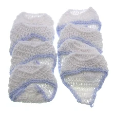 12 миниатюрные ручные вязаные подгузники сувениры для крещения ребенка вечерние крещение рождение украшения 40x55 мм