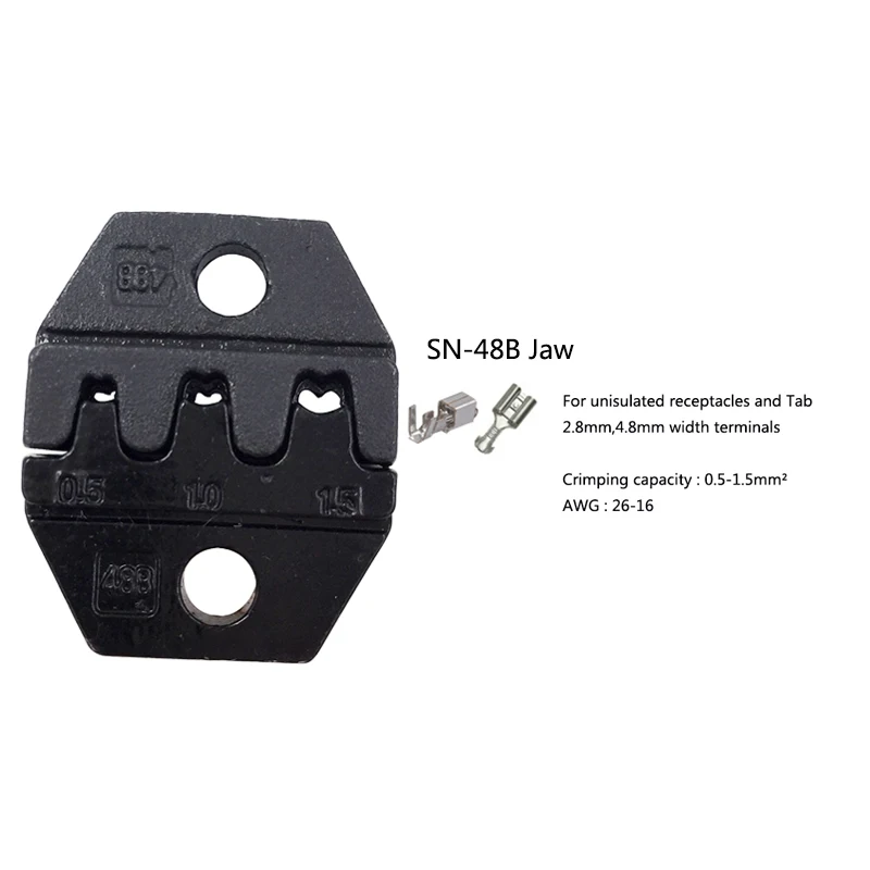 Обжимные плоскогубцы для SN 02C plus 4 jaws 48B/2546B/06WF/02WC фотоэлектрической