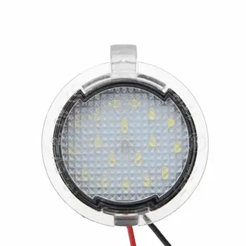 

2Pcs LED Under Side Mirror Puddle Light for Ford Edge Fusion Flex Explorer Mondeo Taurus F-150 Expedition