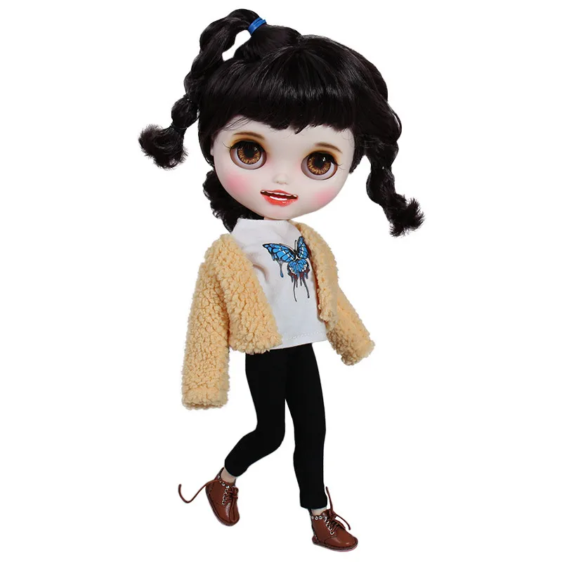1/6 BJD кукла белая кожа соединение тела мягкие волосы резные Губы Улыбка SD Подарочная игрушка по индивидуальному заказу