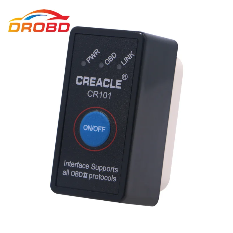 Автомобильный сканер OBD2 Mini ELM327 V1.5 с переключателем поддержка всего протокола