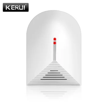 

KERUI 433MHZ Wireless Sensitive Broken Glass Detector Glass Break Sensor Compatible With KERUI Home Security Alarm System