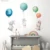 Animal Cartoon Wall Stickers For Kids Rooms Balloon Bunny Decorative 3D Wall Stickers For Children Rooms Large Kids Wall Decals 1
