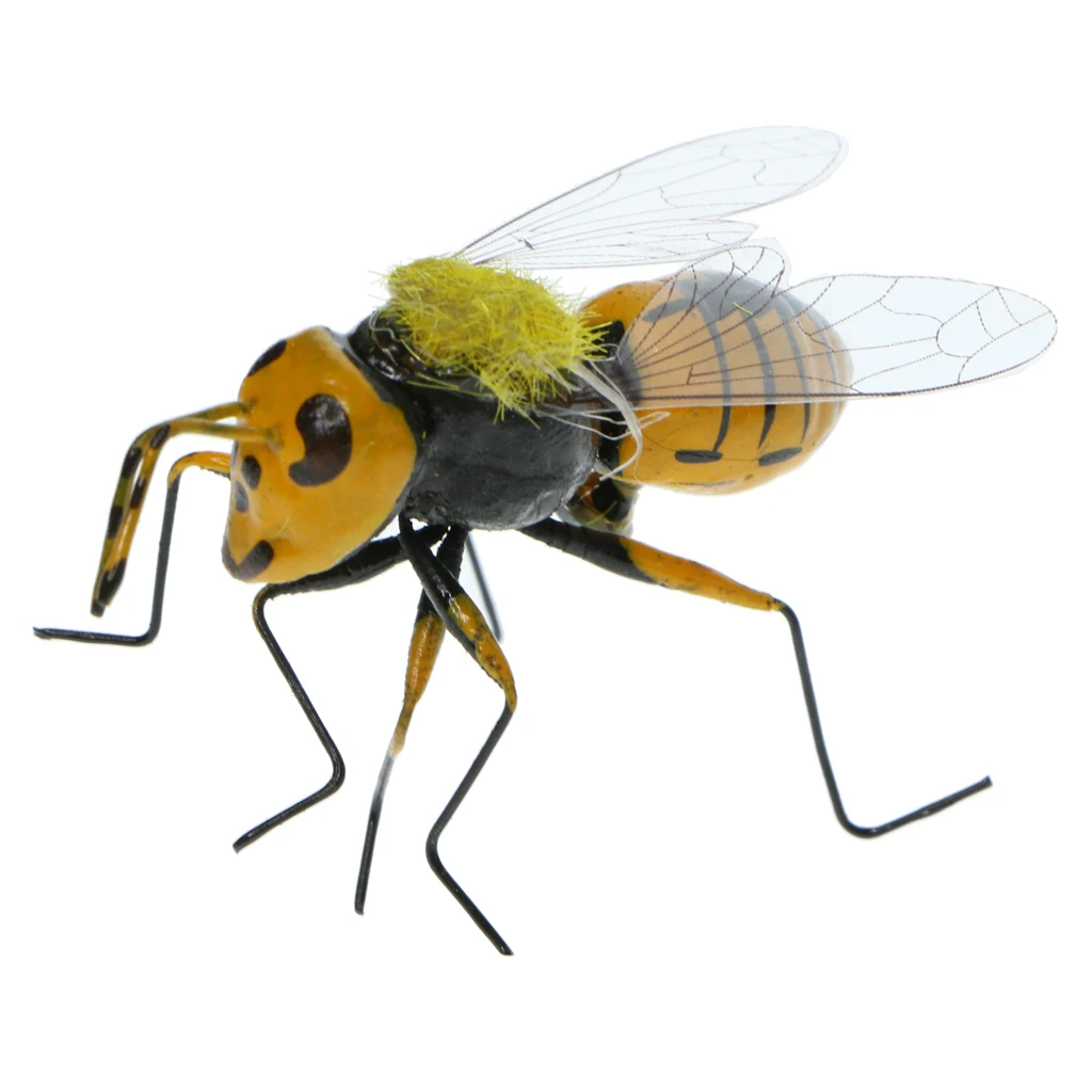 3x Bee Insect Animal Ornament Fairy Garden Miniature Flower Pot Planter Decor Children Outdoor Toys