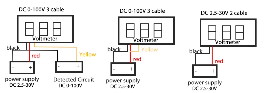 LED digital voltmeter 1