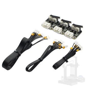 

3 Set Plug And Play With Cable XYZ Axis Universal Easy Install Portable Repair Office Mini 3D Printer Limit Switch For Ender 3X