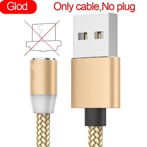Magnetic Charging Cable 3M Micro USB Cable For Samsung Android Mobile Phone Type-C Charging For iPhone Micro USB Cable