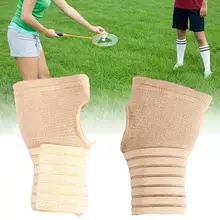 1 пара, теннисная повязка для запястья, эластичная, Спортивная, для тенниса, безопасная, карпальная повязка для запястья, бандаж, поддержка, браслет, рука, ладонь, бандаж