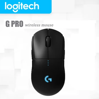 شراءماوس الألعاب اللاسلكي من لوجيتك جي برو بتقنية لايت سبيد RGB ماوس ليزر مزدوج الوضع مع هيرو 16K DPI لجميع ألعاب باور بلاي متوافق