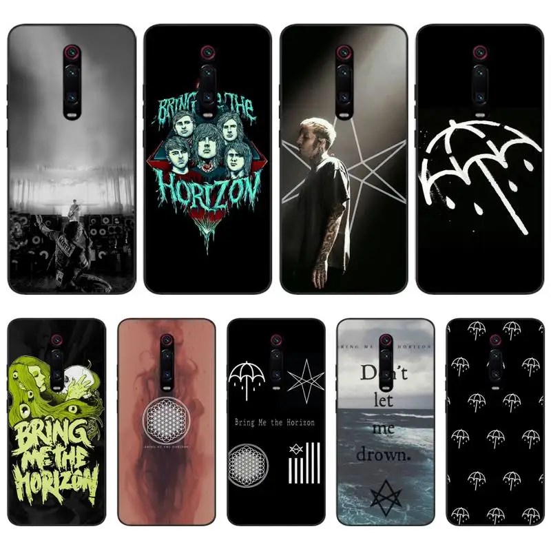 BMTH Bring Me The Horizon Coque Shell чехол для телефона Xiaomi Note 10 Pro 9 силиконовый Redmi 9s 8|Бамперы| |