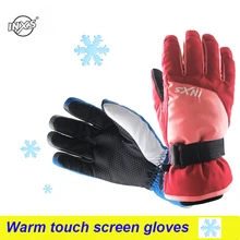 Зима лайкра Водонепроницаемый многоцветный Guantes для мужчин Esquiar перчатки тепловой ветрозащитный согреться Esquiar Ciclismo Guantes Moto