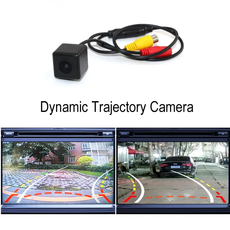 Dynamic Camera Автомобильная камера заднего вида для Chevrolet Cruze 2008~, совместимая с оригинальным заводским монитором, парковочная камера - Название цвета: Dynamic Camera