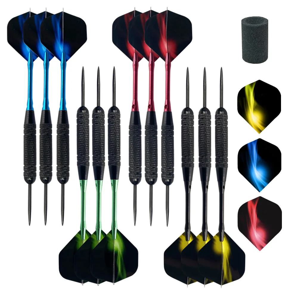 Рыцарь Дротика s Set Factory 12 комплектов стальных наконечников игла дротика