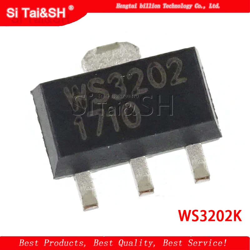 5 шт. WS3202 SOT 89 WS3202K 3/TR SOT89 3|Интегральные схемы| |