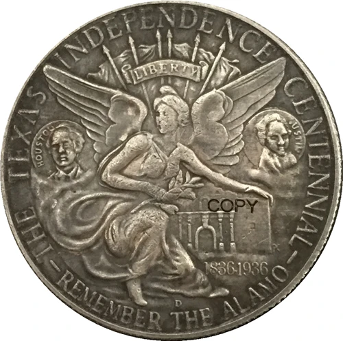 США 1935-D половина копия доллара монеты