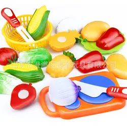 Детский слайсер, игровой домик, кухонная игрушка, фруктовый и овощной слайсер, игрушка и овощная игрушка