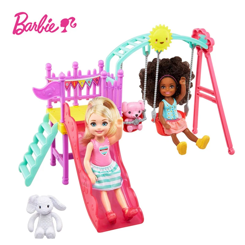 Оригинальная кукла Барби маленький парк развлечений Келли Подарочная сумка 2