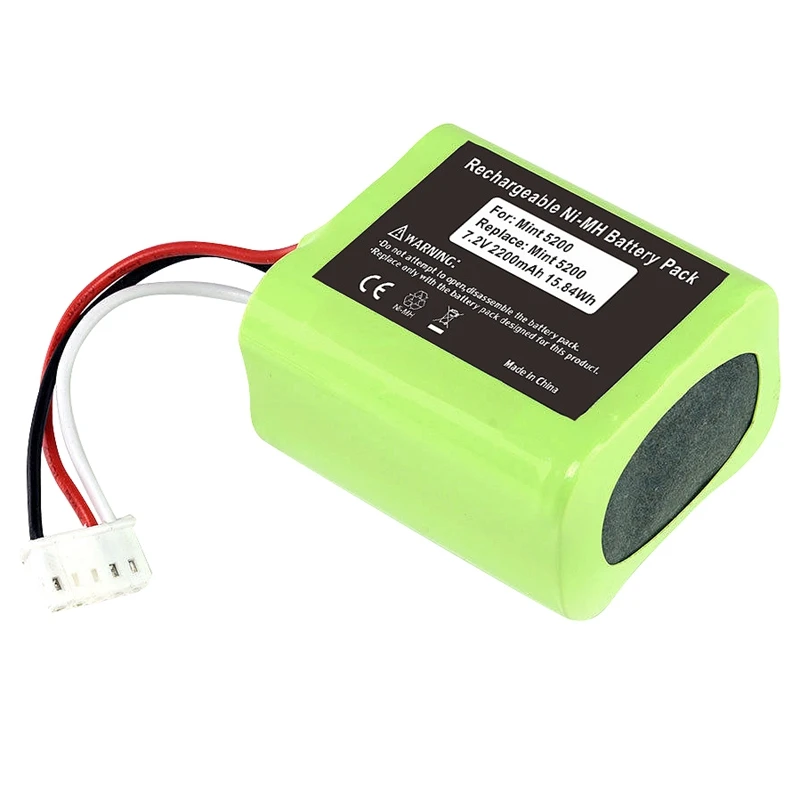 

7.2V 2200Mah Replacement Battery Compatible For Irobot Braava 320/321 & Mint 4200/4205