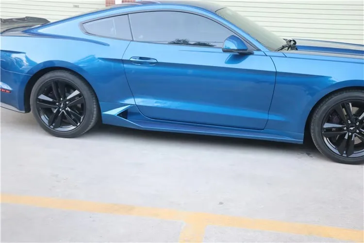 Боковая юбка тела тянуть Модифицированный PP материал для Ford Mustang