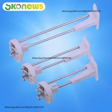 50 шт. 7 дюймов белые затворки для обьектива настенные slatwall крючок дисплея безопасности для передачи товара Противоугонная