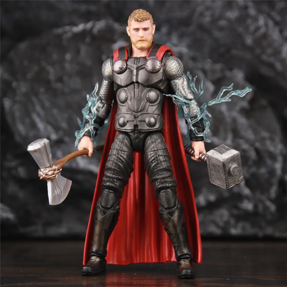 Экшн-фигурка Marvel Legends Thor в масштабе 6 дюймов меч шторма мьелльнир игрушечная кукла