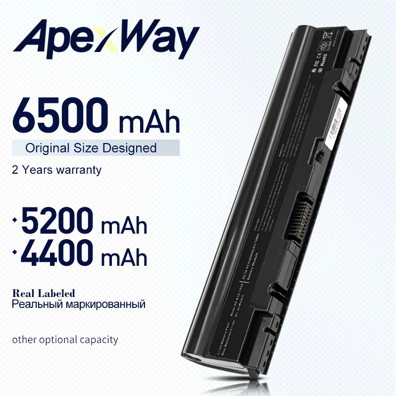 ApexWay черный аккумулятор A31-1025 A32-1025 для Asus Eee PC 1025 EPC 1025C 1225 1225B 1225C R052 R052C R052CE |