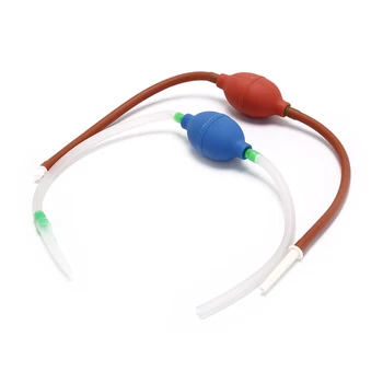 

1pc Red Black Enema Colon System Cleaning Feminine Bottle Product Cleaner Rectal Enemator Enema Syringe Stream Douche