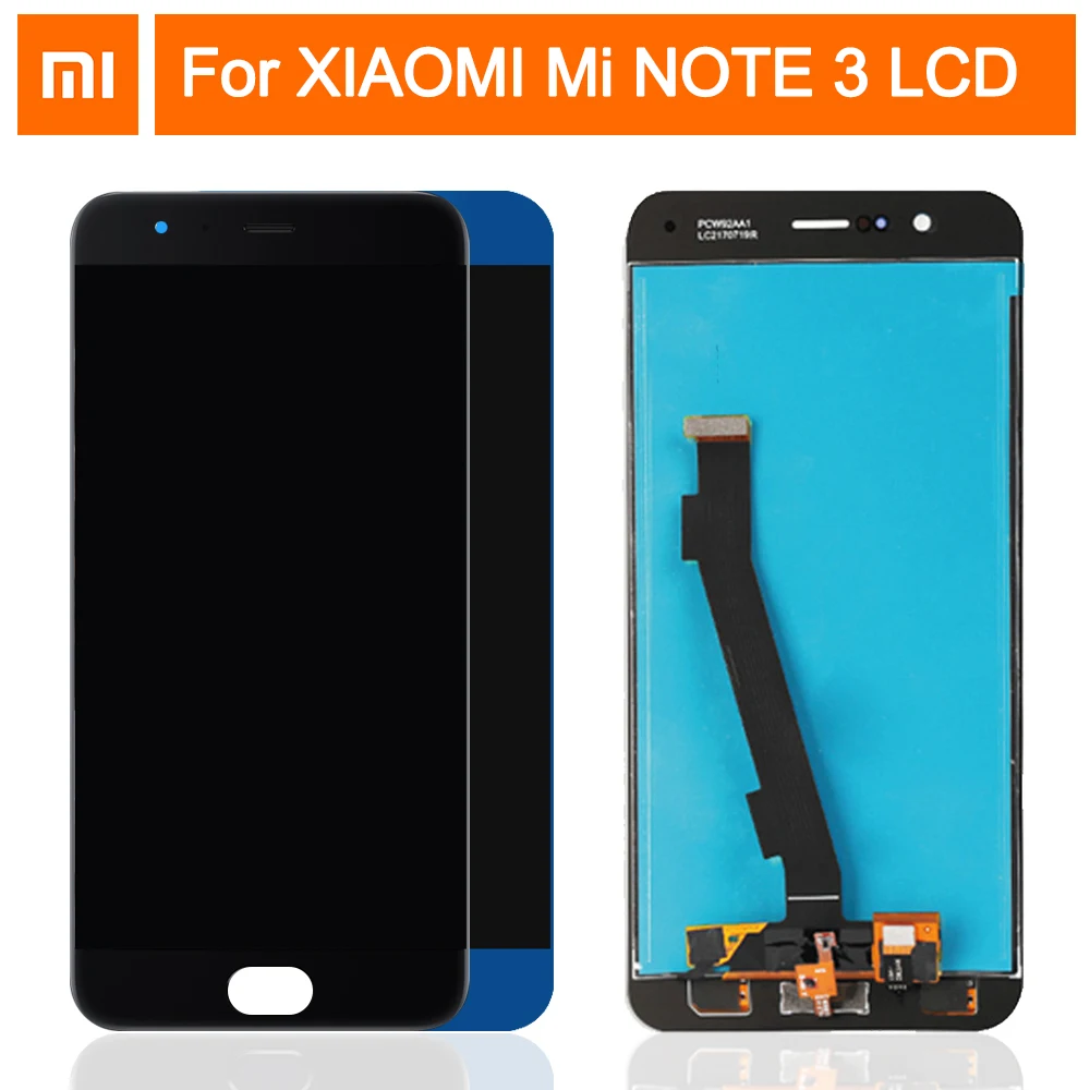 

For Xiaomi Mi Note 3 LCD Display Touch Screen 5.5" FHD Test Good Digitizer Assembly With Frame For Xiaomi Mi Note3 Display